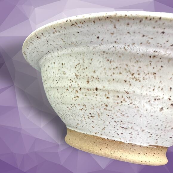 RECKERS Signed Clay 7" Diameter Bowl-Robert Reckers SALT CREEK POTTERY - Picture 5 of 11